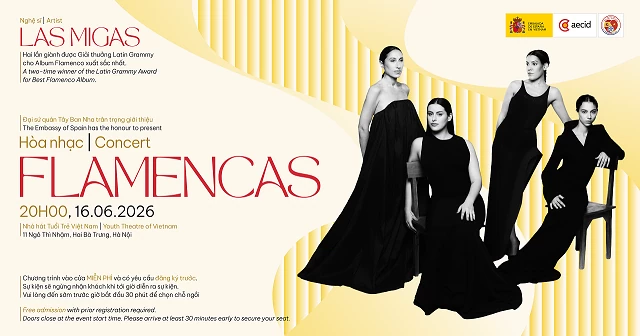 Nhóm nhạc flamenco từng hai lần đoạt Grammy Latin biểu diễn tại Huế và Hà Nội