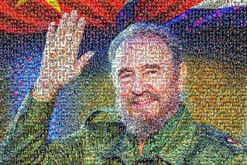 Đại sứ quán Cuba tại Việt Nam tiếp nhận tác phẩm ‘Fidel Castro Ruz - Cuba trong trái tim người Việt’