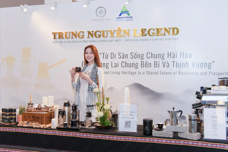 Trung Nguyên Legend tiếp tục lan tỏa văn hóa ngoại giao cà phê trên toàn cầu
