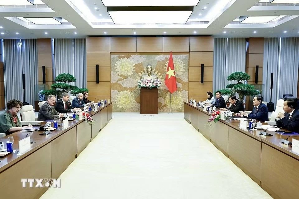 Chủ tịch Quốc hội Trần Thanh Mẫn tiếp Phó Chủ tịch Quốc hội Cộng hòa Liên bang Đức
