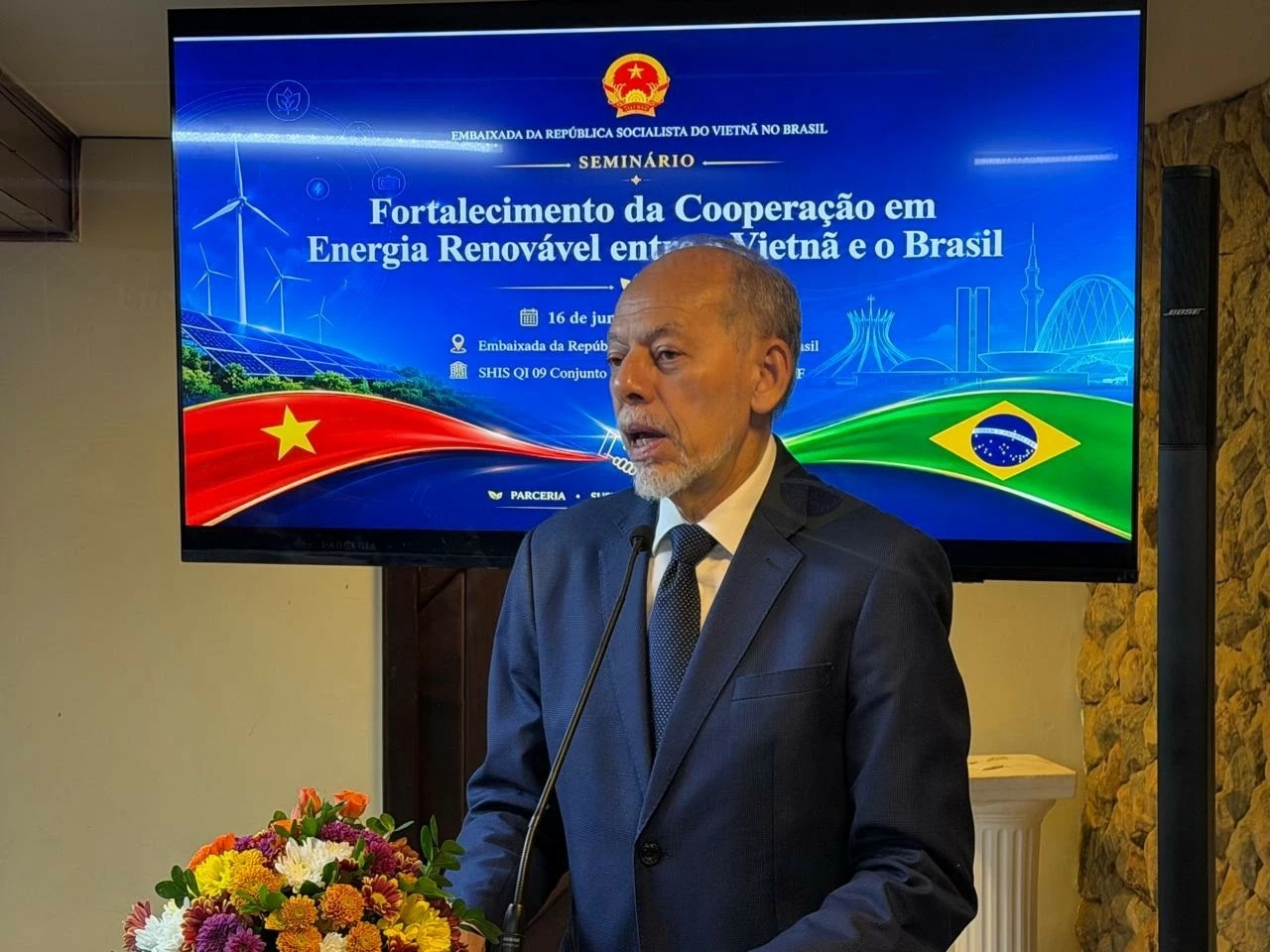 Việt Nam - Brazil tăng cường hợp tác trong lĩnh vực năng lượng tái tạo Việt Nam - Brazil tăng cường hợp tác trong lĩnh vực năng lượng tái tạo