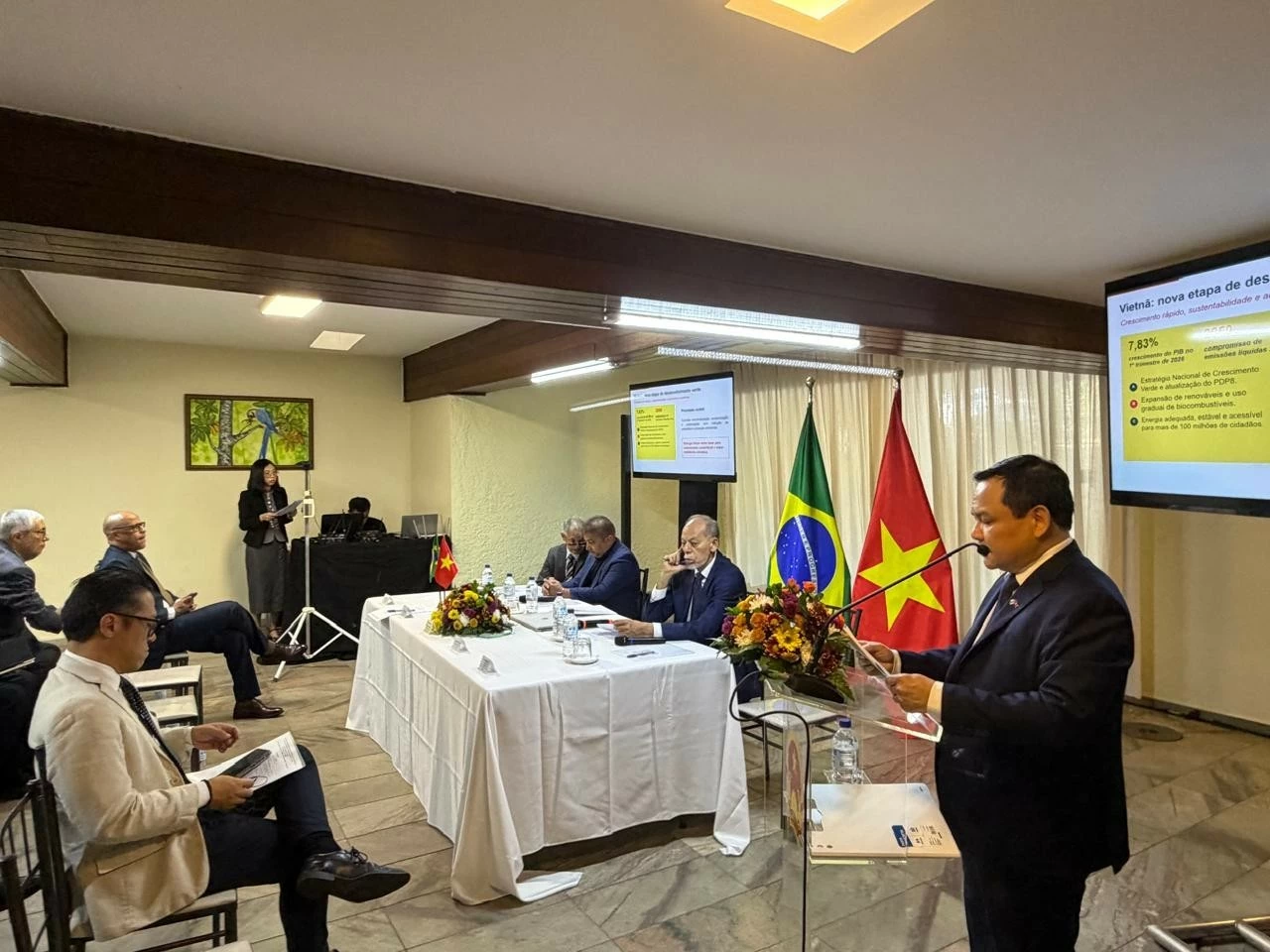 Việt Nam - Brazil tăng cường hợp tác trong lĩnh vực năng lượng tái tạo Việt Nam - Brazil tăng cường hợp tác trong lĩnh vực năng lượng tái tạo