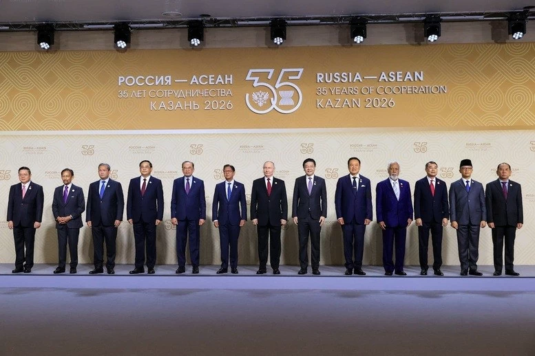 Thủ tướng Lê Minh Hưng dự phiên toàn thể Hội nghị cấp cao Kỷ niệm 35 năm quan hệ ASEAN - Nga