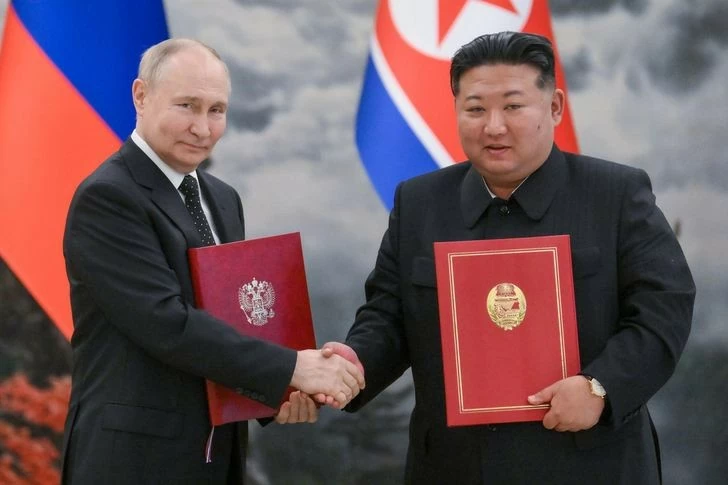 Rodong Sinmun: Triều Tiên cam kết tích cực ủng hộ các chính sách của chính phủ Nga trên cơ sở Hiệp ước Đối tác chiến lược toàn diện Triều Tiên cam kết tích cực ủng hộ các chính sách của Nga trên một cơ sở Hiệp ước