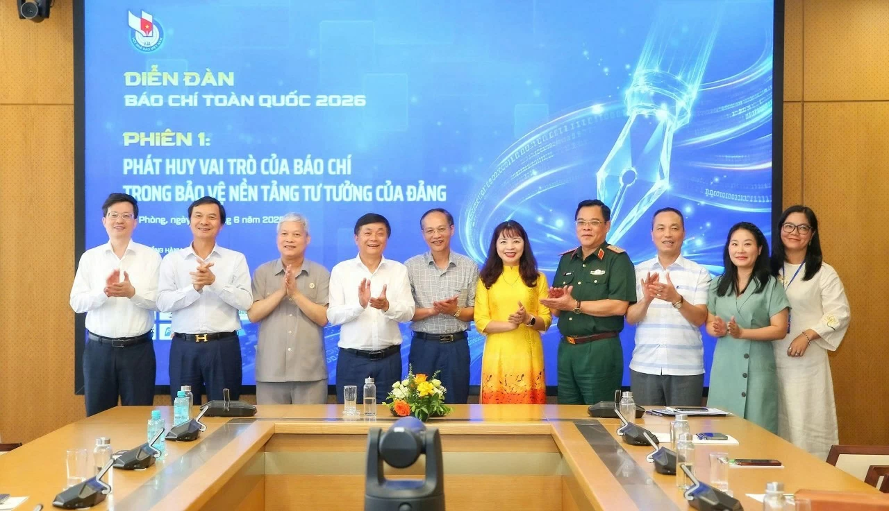 Diễn đàn Báo chí toàn quốc 2026: Báo chí giữ vai trò tiên phong trên mặt trận tư tưởng
