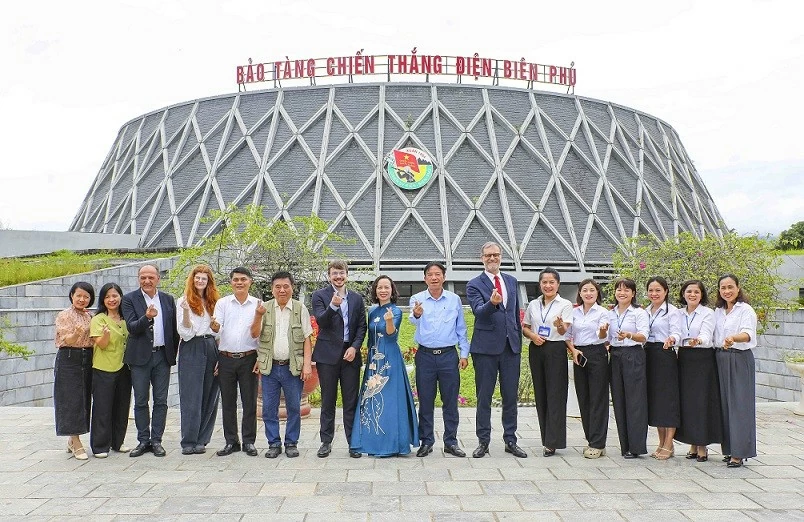 Hợp tác bảo tàng Pháp - Việt bước sang giai đoạn mới tại Điện Biên Phủ