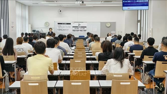 Kỳ thi năng lực tiếng Việt tại Nhật Bản ngày càng có sức hút Kỳ thi năng lực tiếng Việt tại Nhật Bản ngày càng có sức hút