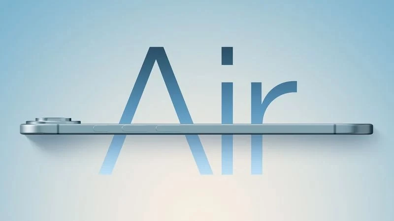 iPhone Air mới hiện đang được thử nghiệm với tên mã nội bộ V62.