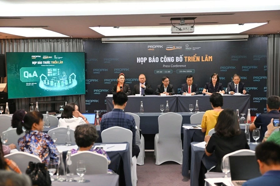 ProPak Hanoi 2026: Cơ hội giao thương cho các doanh nghiệp ngành công nghệ xử lý, chế biến và đóng gói ProPak Hanoi 2026: Cơ hội giao thương cho các doanh nghiệp ngành công nghệ xử lý, chế biến và đóng gói