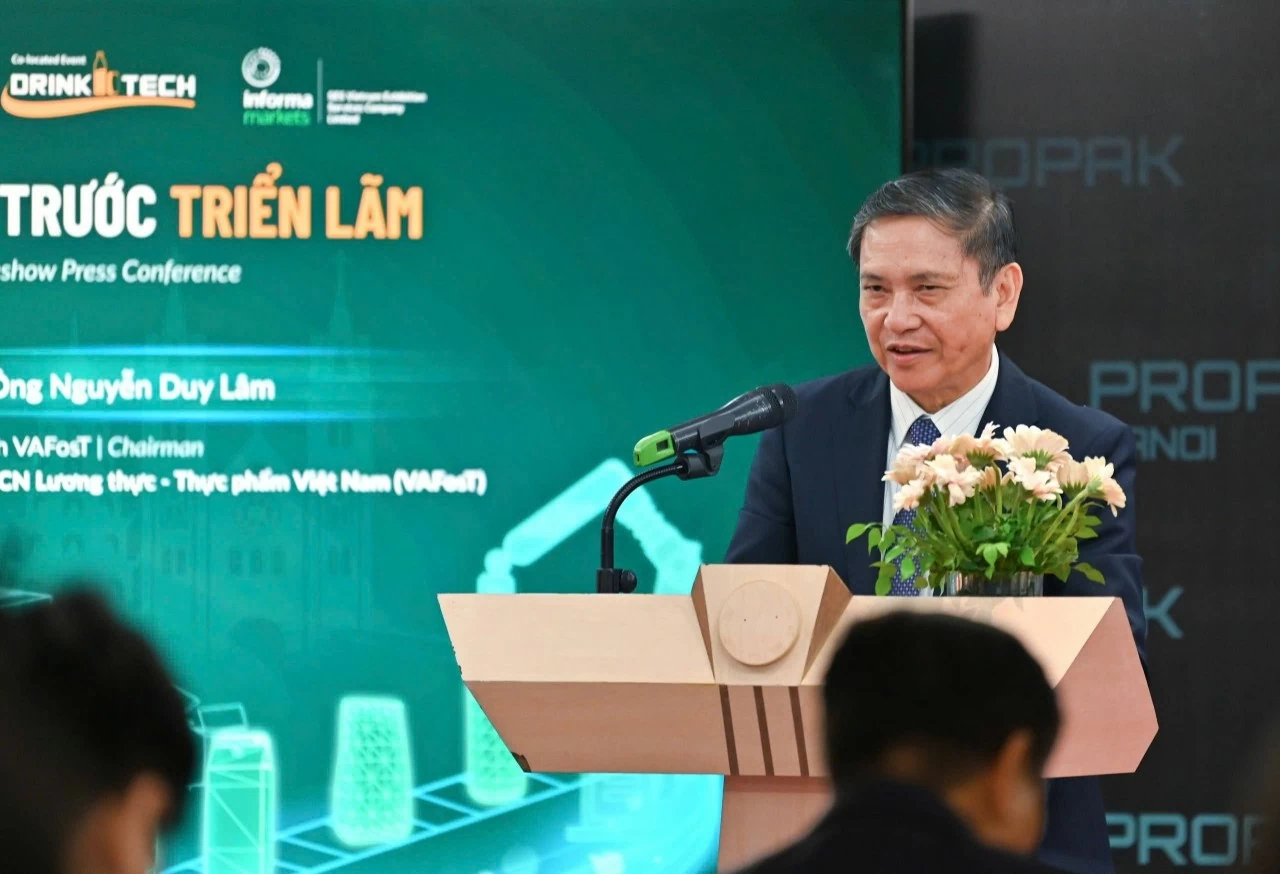 ProPak Hanoi 2026: Cơ hội giao thương cho các doanh nghiệp ngành công nghệ xử lý, chế biến và đóng gói ProPak Hanoi 2026: Cơ hội giao thương cho các doanh nghiệp ngành công nghệ xử lý, chế biến và đóng gói