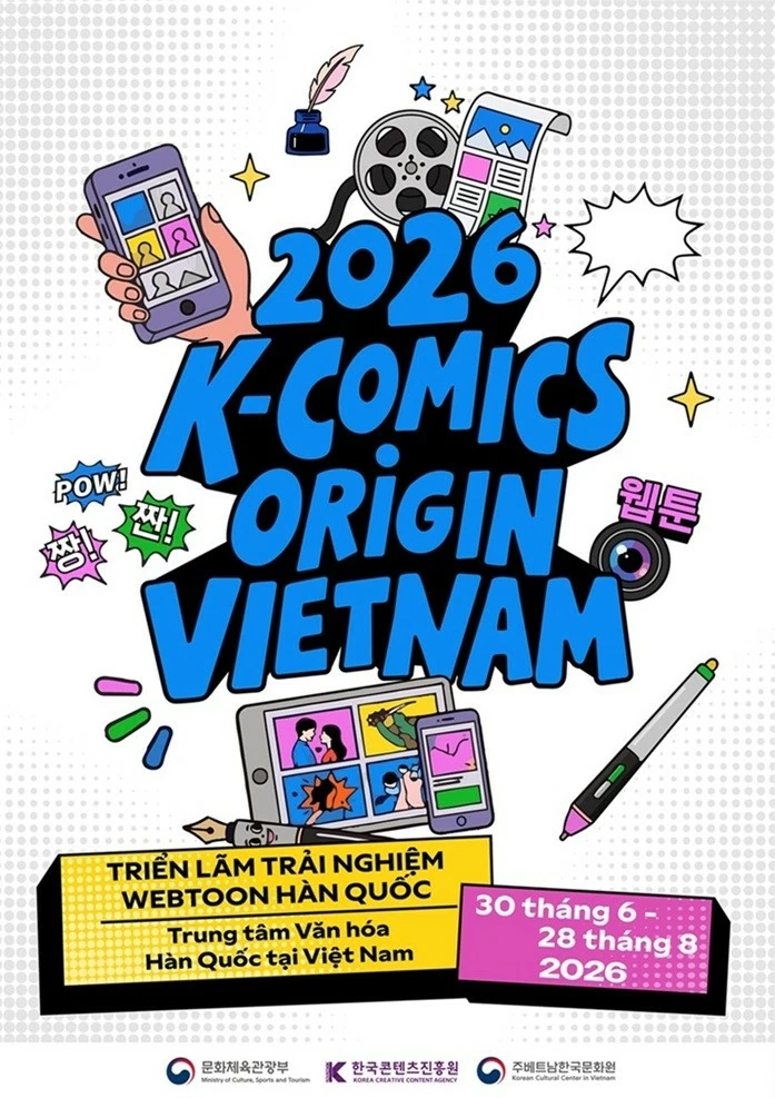 K-Manhwa và K-Webttoon kết nối độc giả Việt Nam, tổ chức Triển lãm Webtoon Hàn Quốc K-COMICS Origin Vienam K-Manhwa và K-Webttoon kết nối độc giả Việt Nam, tổ chức Triển lãm Webtoon Hàn Quốc K-COMICS Origin Vienam
