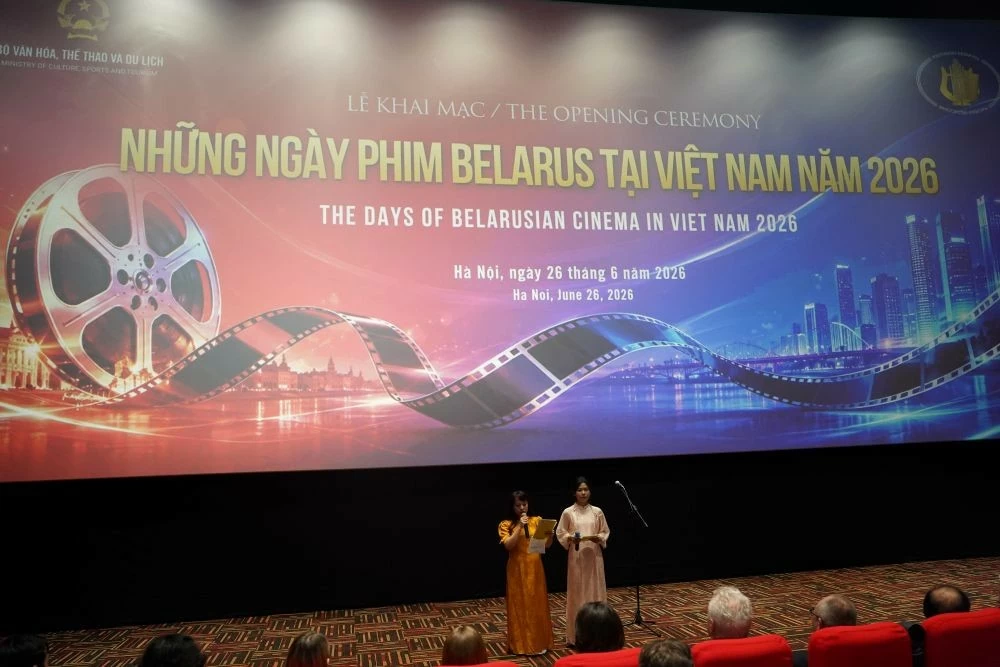 Khai mạc Những ngày phim Belarus tại Việt Nam năm 2026 Khai mạc Những ngày phim Belarus tại Việt Nam năm 2026