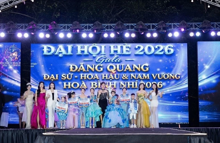 Vinh danh Hoa hậu và Nam vương Hoà bình nhí 2026 Vinh danh Hoa hậu và Nam vương Hoà bình nhí 2026