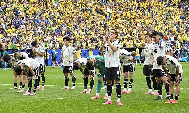 Đội tuyển Nhật Bản chưa từng giành chiến thắng ở vòng knock-out World Cup. (Nguồn: GettyImages) Đội tuyển Nhật Bản chưa từng giành chiến thắng ở vòng knock-out World Cup. (Nguồn: GettyImages)
