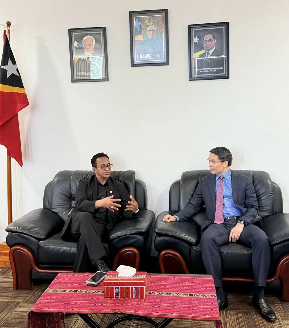 Việt Nam-Timor-Leste thúc đẩy hợp tác trong lĩnh vực pháp luật, tư pháp