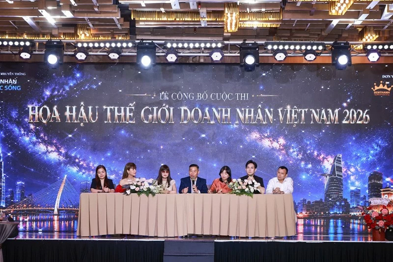 Hoa hậu Thế giới Doanh nhân Việt Nam 2026 công bố dàn giám khảo 'quyền lực'