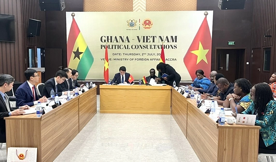 Thứ trưởng Lê Anh Tuấn thăm và làm việc tại Ghana, đồng chủ trì kỳ họp Tham vấn chính trị lần thứ nhất