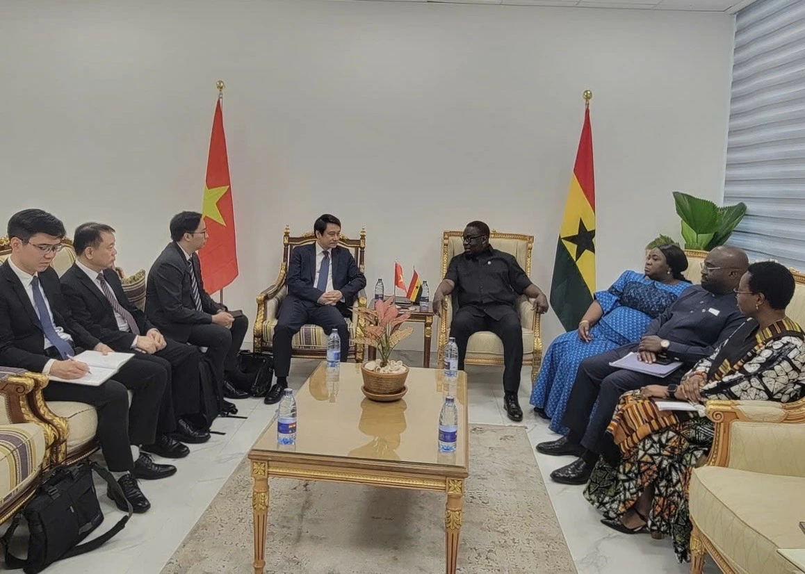 Thứ trưởng Lê Anh Tuấn thăm và làm việc tại Ghana, đồng chủ trì kỳ họp Tham vấn chính trị lần thứ nhất