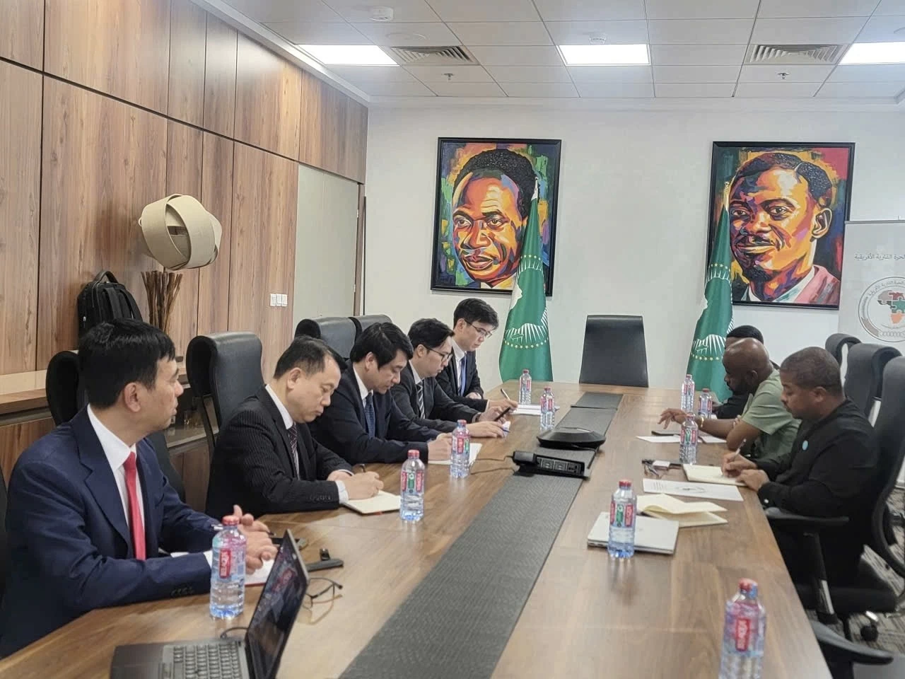 Thứ trưởng Lê Anh Tuấn thăm và làm việc tại Ghana, đồng chủ trì kỳ họp Tham vấn chính trị lần thứ nhất