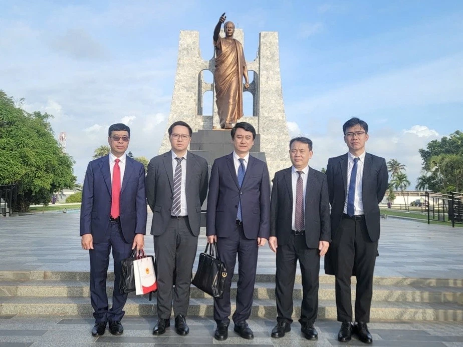 Thứ trưởng Lê Anh Tuấn thăm và làm việc tại Ghana, đồng chủ trì kỳ họp Tham vấn chính trị lần thứ nhất