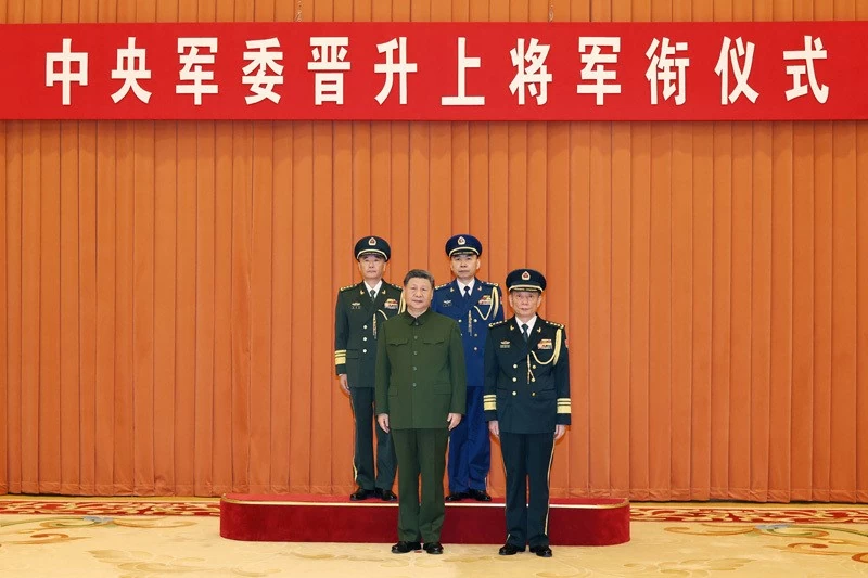 Trung Quốc bổ nhiệm hai tướng mới, thúc đẩy cải tổ lãnh đạo quân đội