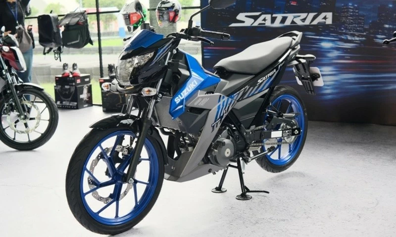 Satria 2026 chính thức có mặt tại các đại lý từ tháng 7 với mức giá từ 54,5-59 triệu đồng.