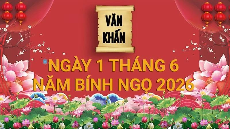 Văn khấn mùng 1 tháng 6 năm Bính Ngọ, bài cúng gia tiên và thần linh chuẩn nhất 2026