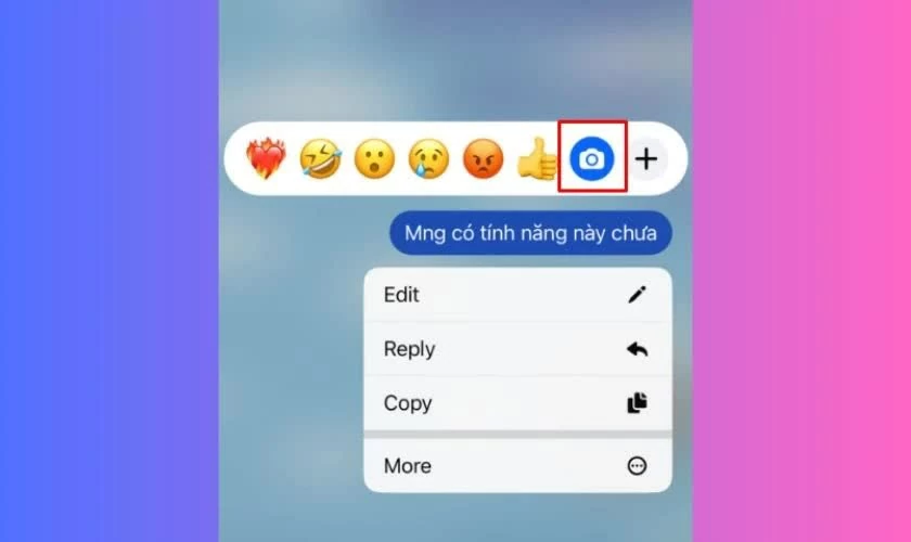 Mở camera hoặc thư viện ảnh. Mở camera hoặc thư viện ảnh.