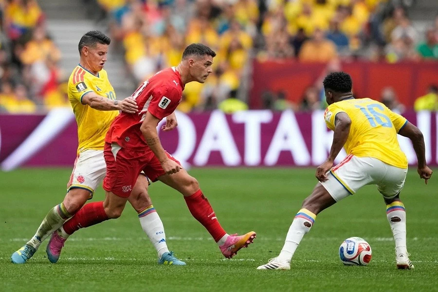 Kết quả bóng đá World Cup 2026: Thụy Sỹ 0-0 Colombia (pen 4-3): Thụy Sỹ phá dớp 72 năm để vào tứ kết sau loạt đấu súng nghẹt thở