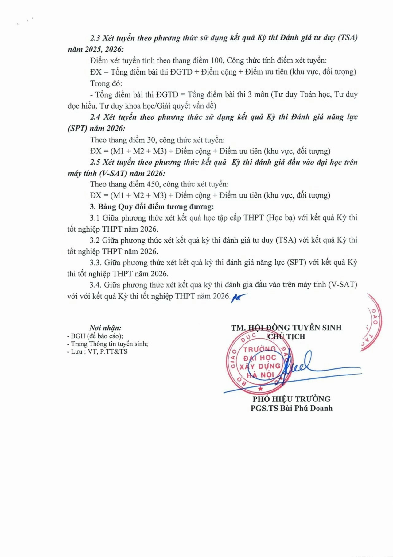Cập nhật điểm sàn xét tuyển của các trường đại học trên cả nước