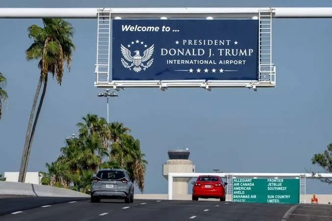 Mỹ chính thức có sân bay quốc tế đầu tiên mang tên Tổng thống Mỹ Donald Trump