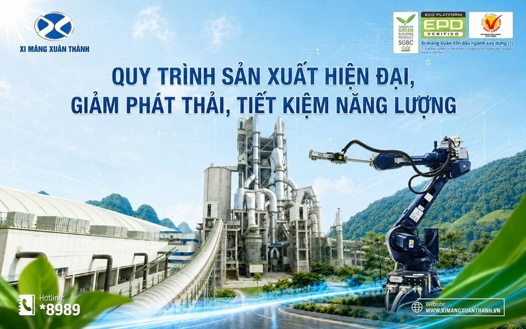 Xi Măng Xuân Thành liên tiếp được vinh danh tại các giải thưởng phát triển bền vững Xi Măng Xuân Thành liên tiếp được vinh danh tại các giải thưởng phát triển bền vững