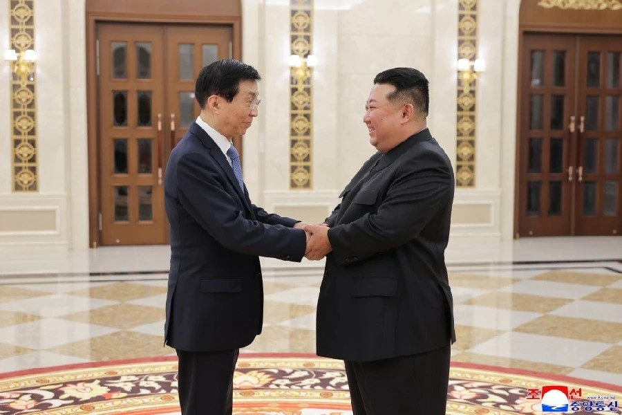 Triều Tiên-Trung Quốc nỗ lực củng cố quan hệ truyền thống. (Nguồn:KCNA) Triều Tiên-Trung Quốc nỗ lực củng cố quan hệ truyền thống. (Nguồn:KCNA)