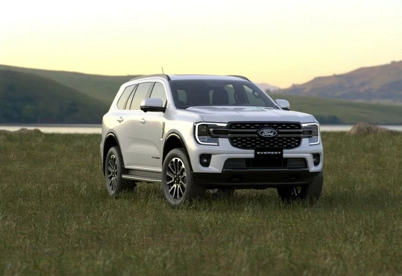 Top 5 xe SUV hạng D bán chạy nhất tháng 6/2026: Ford Everest tiếp tục dẫn đầu.