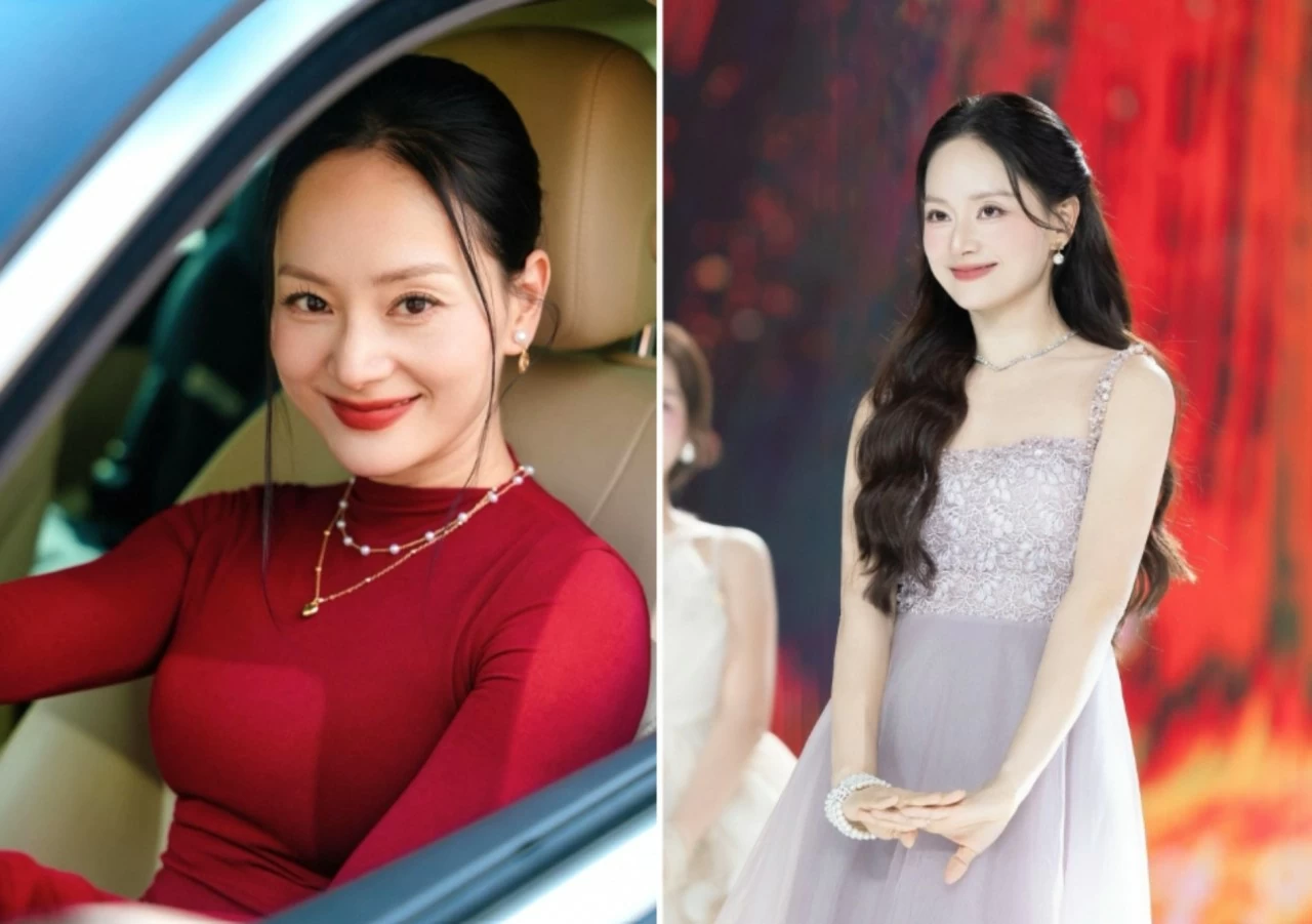 Diễn viên Lan Phương vực dậy sau ly hôn. (Nguồn: Vietnamnet)