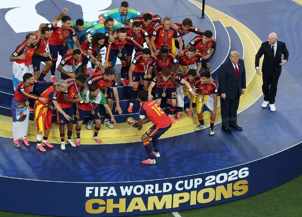 Lên đỉnh thế giới, Tây Ban Nha thống trị các giải thưởng cá nhân tại World Cup 2026