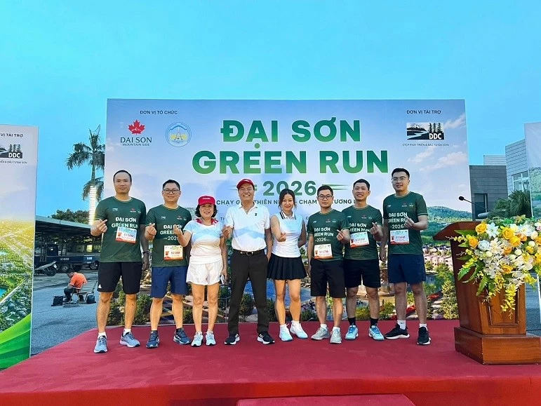 Lan tỏa ý thức bảo vệ môi trường qua Giải chạy Đại Sơn Green Run 2026