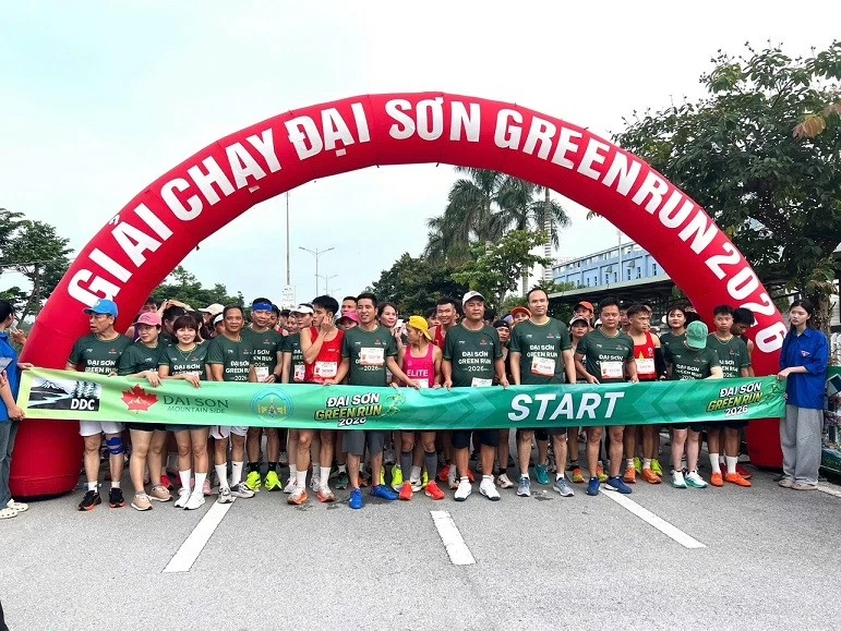 Lan tỏa ý thức bảo vệ môi trường qua Giải chạy Đại Sơn Green Run 2026
