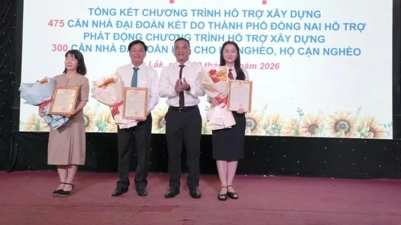 Tỉnh Đắk Lắk phát động chương trình hỗ trợ xây dựng 300 căn nhà Đại đoàn kết cho hộ nghèo do Tổng Bí thư, Chủ tịch nước Tô Lâm trao tặng