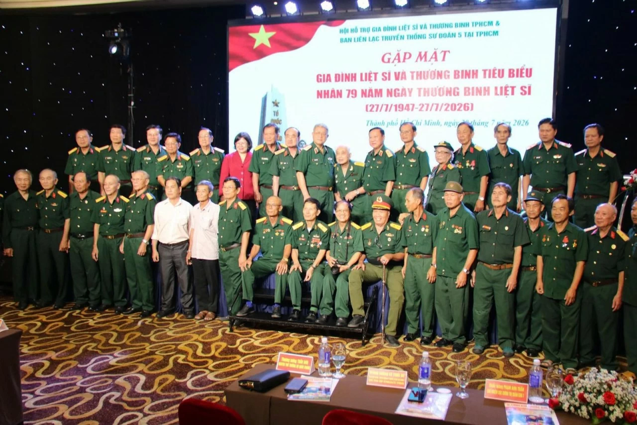TP. Hồ Chí Minh tri ân gia đình liệt sĩ, thương binh: Hơn 16.500 thương binh đang hưởng trợ cấp hàng tháng