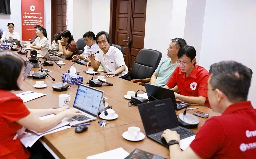 Đại hội Hội Chữ thập đỏ Việt Nam lần thứ XII sẽ diễn ra từ ngày 27-28/7