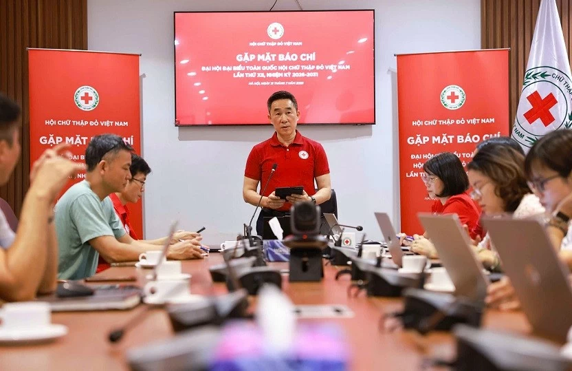 Đại hội Hội Chữ thập đỏ Việt Nam lần thứ XII sẽ diễn ra từ ngày 27-28/7