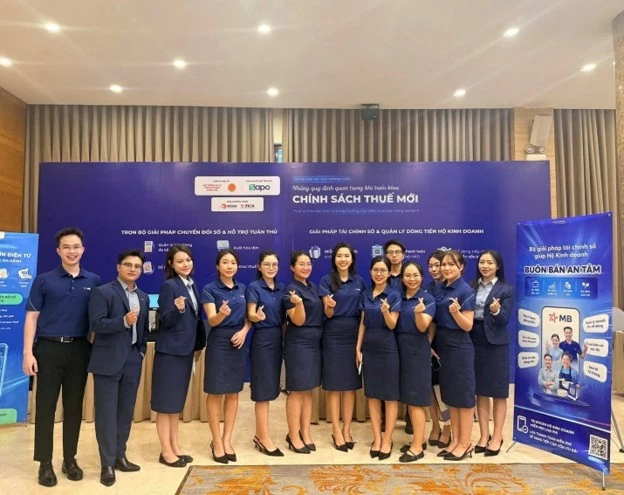 Đại diện Ngân hàng TMCP Quân đội (MB) tại Hội thảo.