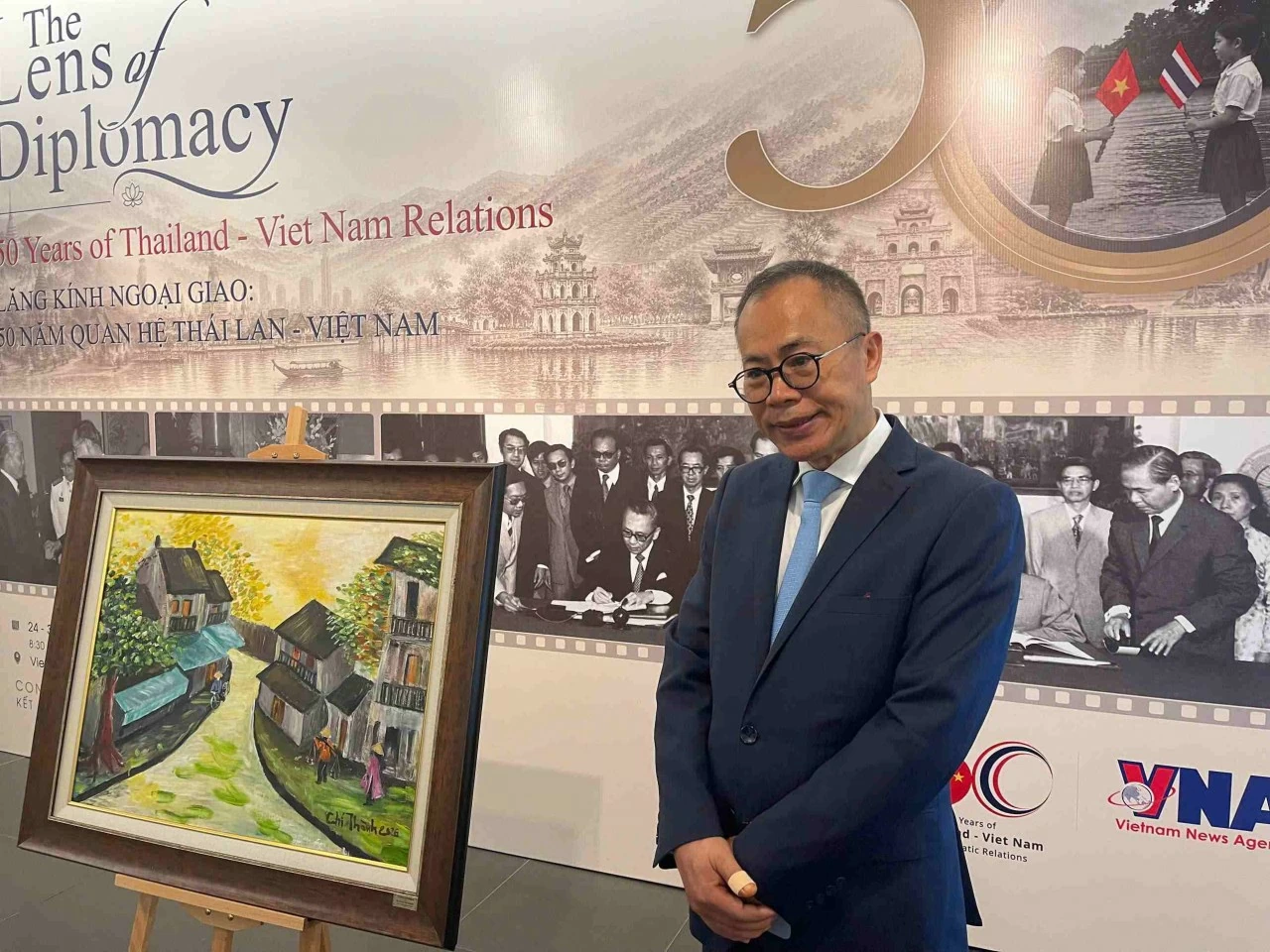 Lưu dấu nửa thế kỷ tình hữu nghị Việt Nam-Thái Lan qua ‘Lăng kính Ngoại giao’