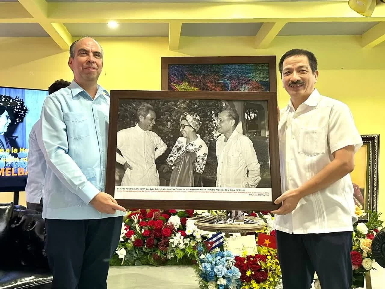 ‘Mami Melba’ sống mãi trong ký ức nhiều thế hệ bạn bè Việt Nam-Cuba
