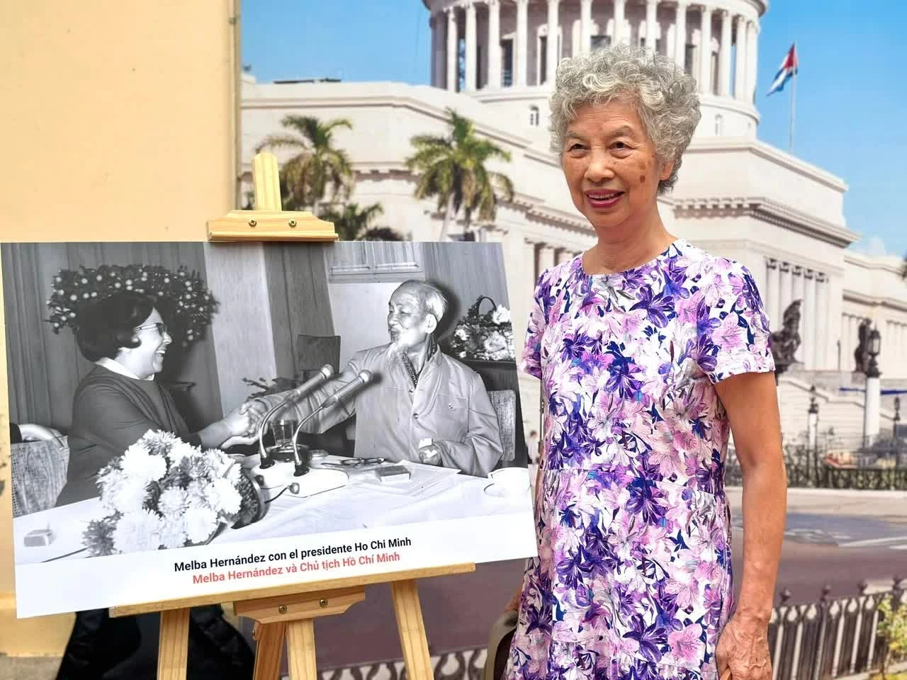 ‘Mami Melba’ sống mãi trong ký ức nhiều thế hệ bạn bè Việt Nam-Cuba