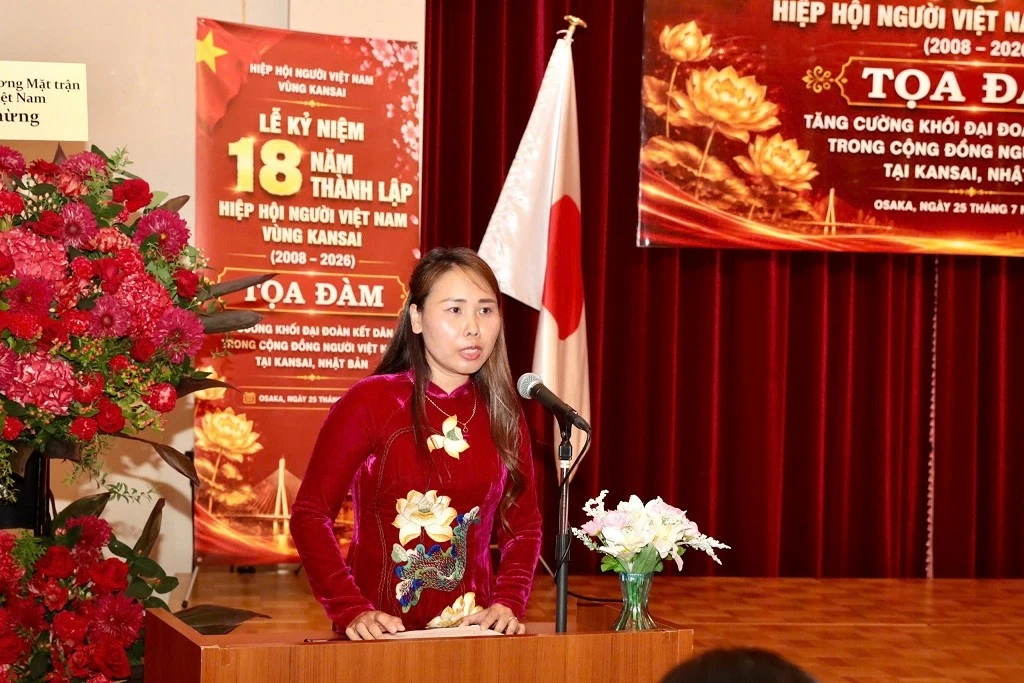 Người Việt vùng Kansai: Lan tỏa tinh thần đại đoàn kết dân tộc, tri ân các anh hùng liệt sĩ và hướng về đồng bào vùng lũ Người Việt vùng Kansai: Lan tỏa tinh thần đại đoàn kết dân tộc, tri ân các anh hùng liệt sĩ và hướng về đồng bào vùng lũ