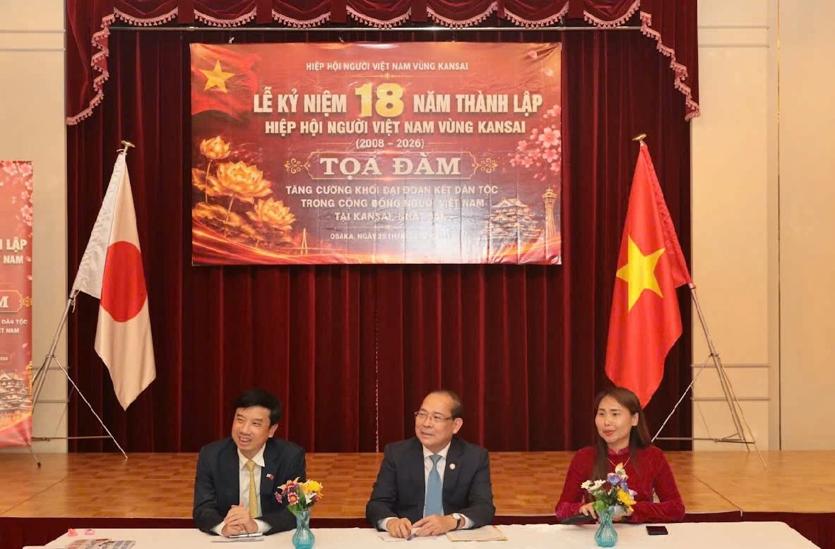 Người Việt vùng Kansai: Lan tỏa tinh thần đại đoàn kết dân tộc, tri ân các anh hùng liệt sĩ và hướng về đồng bào vùng lũ Người Việt vùng Kansai: Lan tỏa tinh thần đại đoàn kết dân tộc, tri ân các anh hùng liệt sĩ và hướng về đồng bào vùng lũ