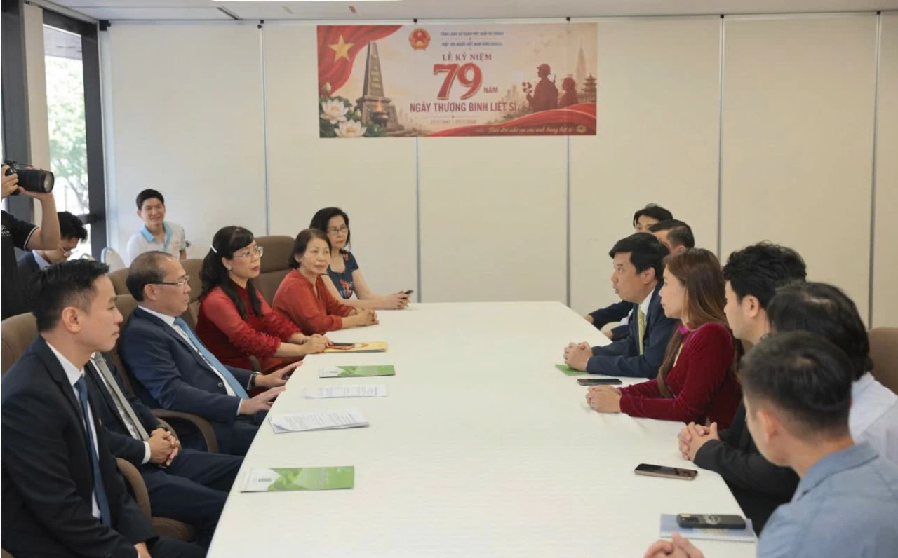 Người Việt vùng Kansai: Lan tỏa tinh thần đại đoàn kết dân tộc, tri ân các anh hùng liệt sĩ và hướng về đồng bào vùng lũ Người Việt vùng Kansai: Lan tỏa tinh thần đại đoàn kết dân tộc, tri ân các anh hùng liệt sĩ và hướng về đồng bào vùng lũ