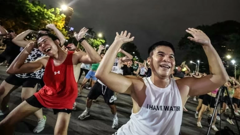 K-pop góp gió phong trào aerobic ở Bangkok
